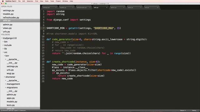 Try Django 1.10 - 19 of 40 - Using Parameters from Django Settings смотреть онлайн