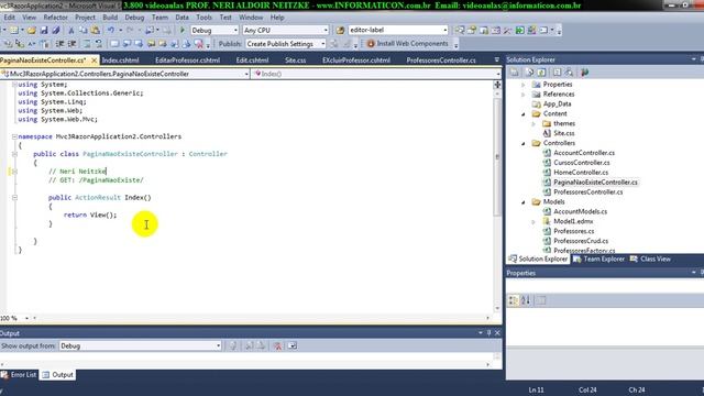 ASP NET - MVC3 customizando erros customErrors mode ON error statusCode 404 redirect Pagina смотреть онлайн