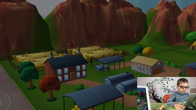 Паровозик Томас - лучшая игра для детей! Американские горки - Thomas Railway gameplay reiew смотреть онлайн