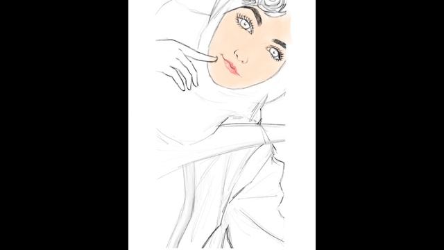 Girl illustration 017 | Procreate, Apple iPad Pro 9.7, Pencil, Drawing Demo смотреть онлайн