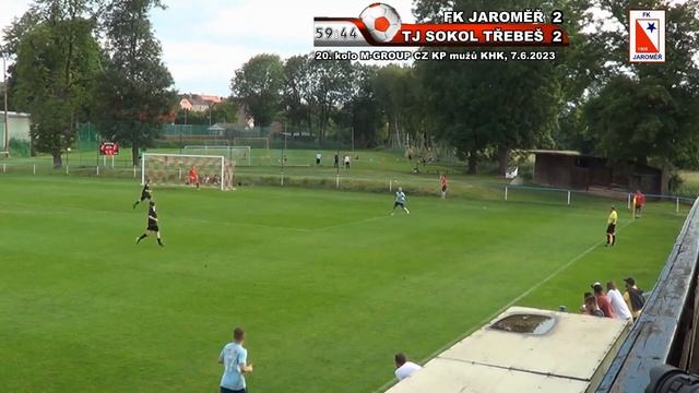 FK Jaroměř - TJ Sokol Třebeš, 7.6.2023 смотреть онлайн