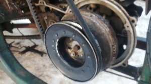 Муравей с двигателем от мотоблока