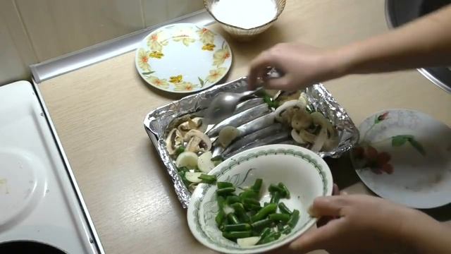 ДИЕТИЧЕСКАЯ РЫБА МОЙВА В ДУХОВКЕ С ОВОЩАМИ//РЫБНАЯ ДИЕТА смотреть онлайн