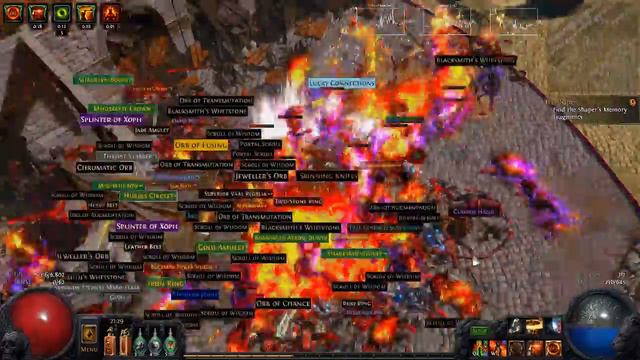 Oro's Flicker in Breach League смотреть онлайн