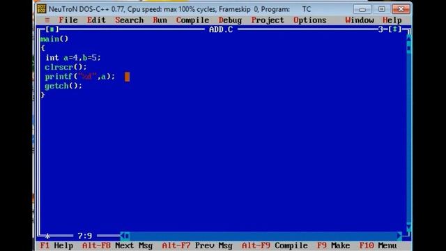 addition of two numbers in c || format specifiers in c || format specifier in hindi. смотреть онлайн