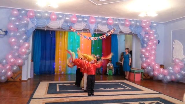 Танец Огня (выпускной в детском саду май 2015) смотреть онлайн