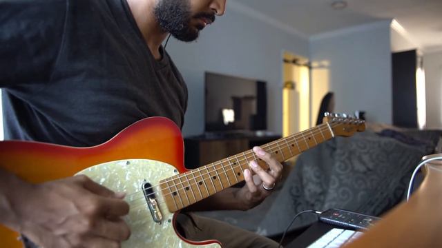 Hybrid Rock Riff on Telecaster. Who said Teles Can't Get Heavy? смотреть онлайн