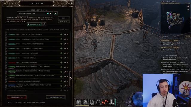 Bina's Master Loot Filter | Last Epoch Universal Filter For Any Class смотреть онлайн