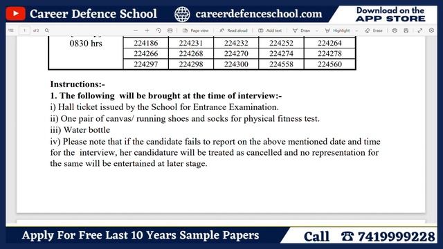 Big Update! Kittur Sainik School2022Interview List Released Latest Update | More Info 7419999228 смотреть онлайн