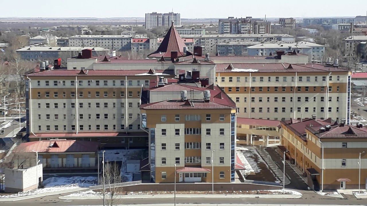 Благовещенск, вид из дома Шимановского 80 смотреть онлайн