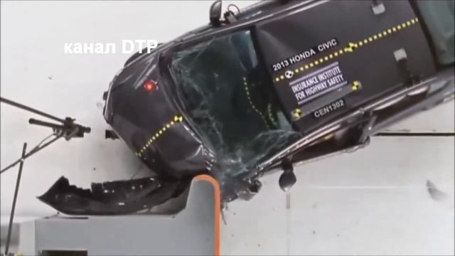 Краш тесты HONDA CIVIK Crash tests HONDA CIVIK смотреть онлайн