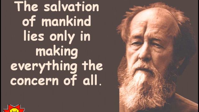 Creative Quotations from Alexander Solzhenitsyn for Dec 11 смотреть онлайн