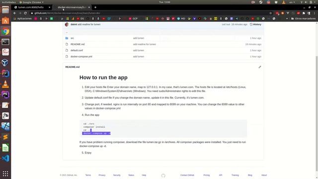 Setup Lumen Development Environment In 1 Minute смотреть онлайн