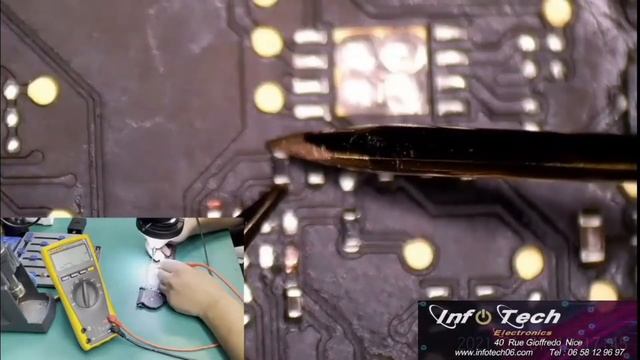 (Résolu) Macbook Air A1466 Ne S'allume Pas -Oxydation - Fix Macbook Air A1466 Liquid Damage No Powe