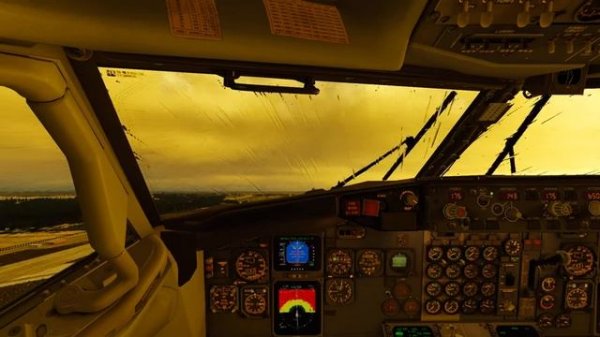 XP12 | Рига EVRA - Санкт-Петербург ULLI | IXEG Boeing 737-300 Air Baltic | Ивент-шаттл в Ватсим