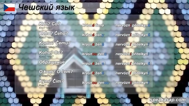 Прилагательные женского рода в чешском языке. Шипилова смотреть онлайн