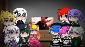 re:zero reagindo ao rap do gojo vs sukuna yondax (au na descrição)