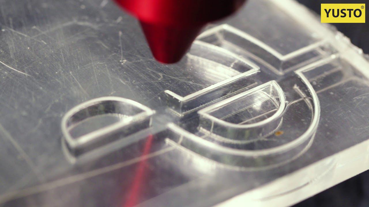 Лазерная резка литого Акрила 8 мм на станке. Параметры резки скорости и мощности. смотреть онлайн