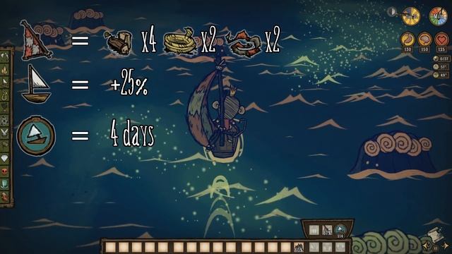 DON'T STARVE SHIPWRECKED - FULL BOAT ATTACHMENT GUIDE (TUTORIAL) смотреть онлайн