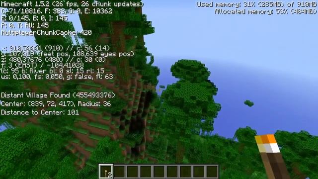 Minecraft 1.5.2 Mod Village up! смотреть онлайн