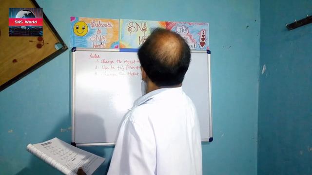 Active Voice to Passive Voice | Transformation of Sentences | English Language | Part1 | SNS Academ смотреть онлайн