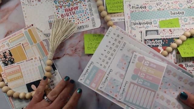 JUNE KITS | HAPPY PLANNER | ERIN CONDREN | THE WRIGHT PLACE | ELISA RAVELL STICKERS | MARIYEA MONAY смотреть онлайн
