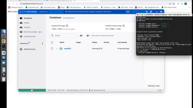 Installing Caligrafy using Docker смотреть онлайн