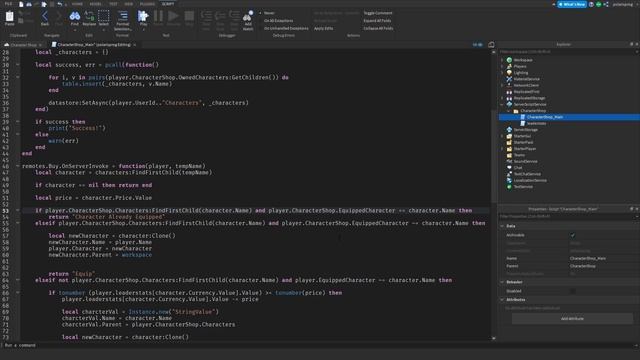 How to make a Character Shop in ROBLOX STUDIO | Part 3 смотреть онлайн