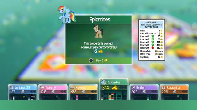 MY LITTLE PONY MONOPOLY PART 2 смотреть онлайн