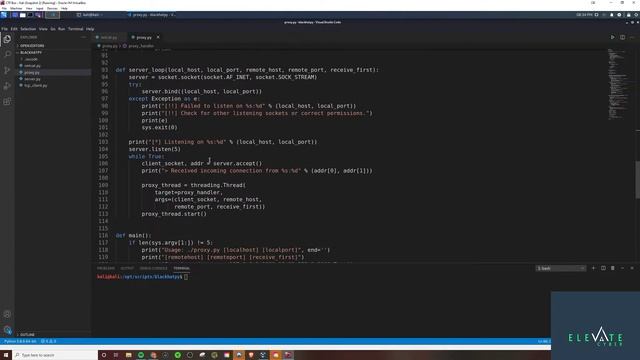 Completing the Python Proxy Tool - Black Hat Python - ep. 7 смотреть онлайн