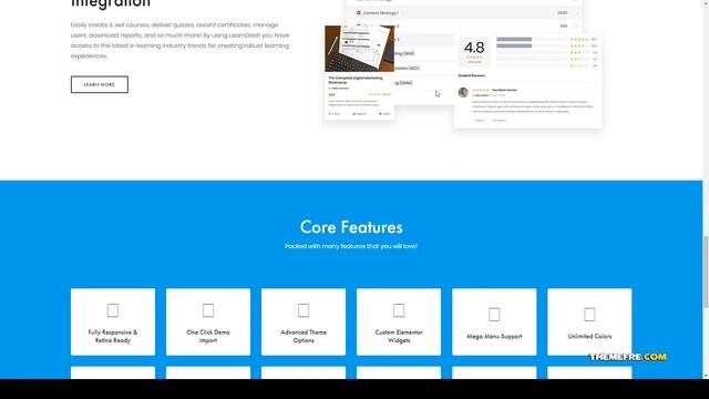 Abeno - LMS Education WordPress Theme смотреть онлайн