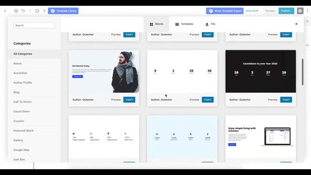 Export/Import Templates in WordPress Using Gutentor смотреть онлайн