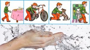 Окружающий мир 1 класс ч.2, "Почему нужно чистить зубы и мыть руки?", с.56-57, Школа России.