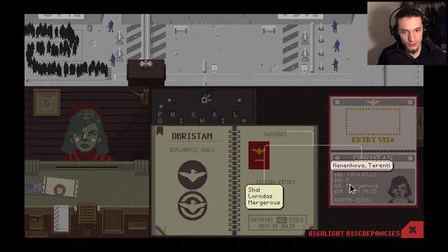 THE ORDER IS ANGRY! - Papers Please #4l смотреть онлайн