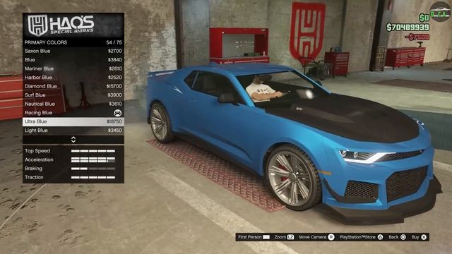 GTA 5 - DLC Vehicle Customization - Declasse Vigero ZX (Camaro ZL1) смотреть онлайн