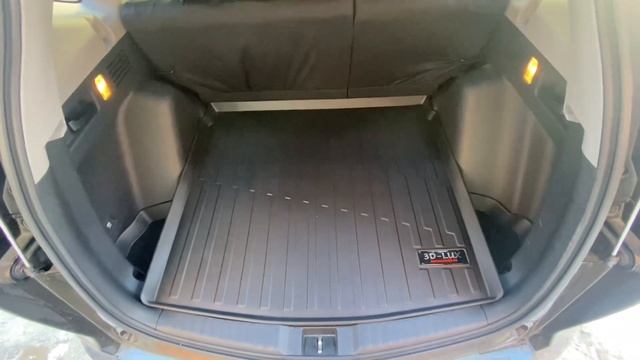 Коврик 3D-LUX в багажник для Honda CR-V 5го поколения (Верхний и Нижний) смотреть онлайн