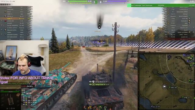 Obj. 279(e) - 57K Damage in 6 games! | World of Tanks смотреть онлайн