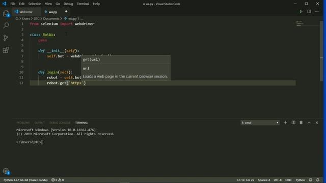 Cara membuat bot whatsapp dengan python смотреть онлайн