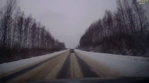 ДОРОГА КОТЕЛЬНИЧ - НИЖНИЙ НОВГОРОД ЗИМОЙ. ЧАСТЬ 6. УРЕНЬ - КРАСНЫЕ БАКИ