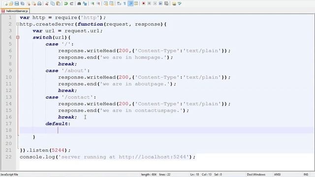 2 Sample Routing Algarithm Using Node js смотреть онлайн