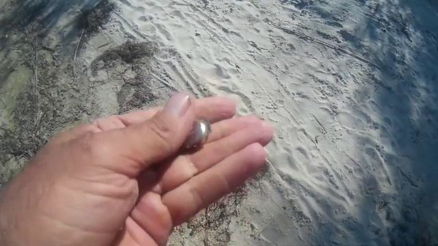 На пляже бывают интересные находки.р Днепр. смотреть онлайн