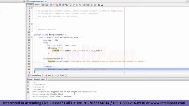 Exception Handling in Java | Java Exception Handling | Exceptions in Java | Intellipaat смотреть онлайн