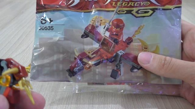 Lego Ninjago Legacy 30535 - Огненный дракон Кая