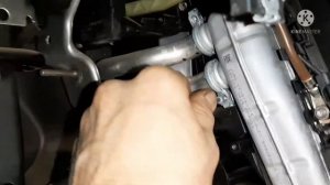 Skoda Octavia, замена радиатора печки.