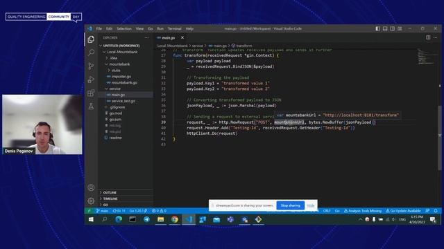 QECD 2023: Engineering Stream - 13 Mocking microservices using Mountebank and Go смотреть онлайн
