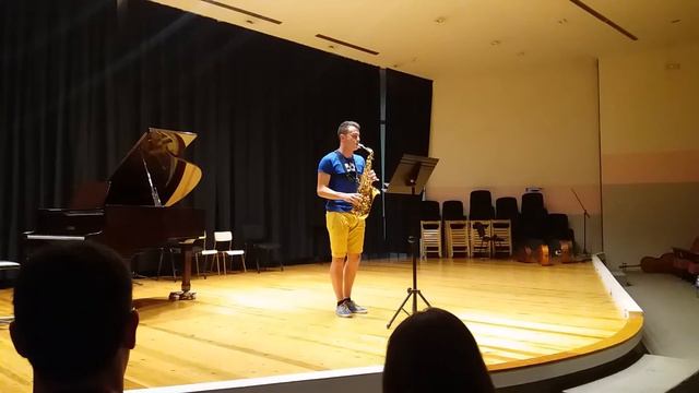 Aladdin: Friend like me. Alto saxophone смотреть онлайн
