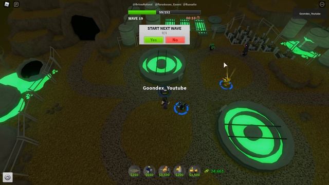 Роблокс Tower Defense Simulator ОДИН в Товер Дефенс симулятор Polluted Wasteland смотреть онлайн
