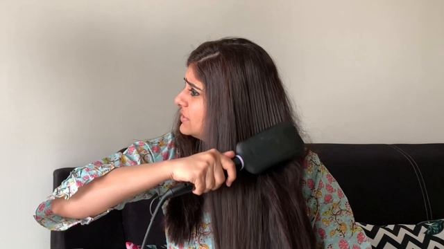 How To Use Philips Hair Straightening Brush | Philips Hair Straightener Brush | Philips StyleCare