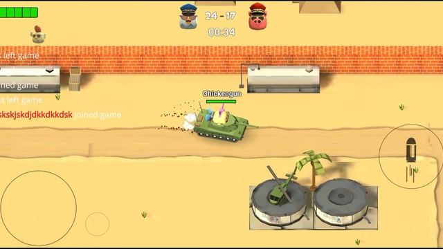 Tankstf Chicken Gun Game || Level # 1947 || Por vs Hacke || Best Online Video Games Mobile смотреть онлайн