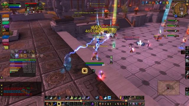 ЭЛЕМ ШАМАН ПВП ЗЕВС НА РБГ в World of Warcraft legion смотреть онлайн